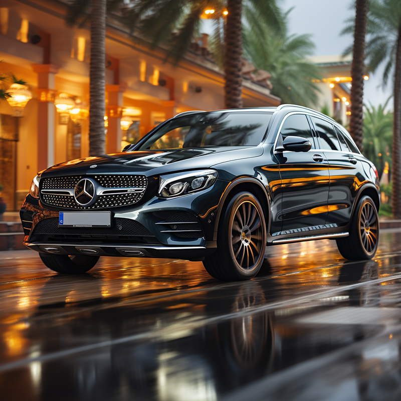 ارفع مستوى سيارة مرسيدس GLC X253 SUV (2015-2019) مع سجادات الأرضية الفاخرة من Autowin