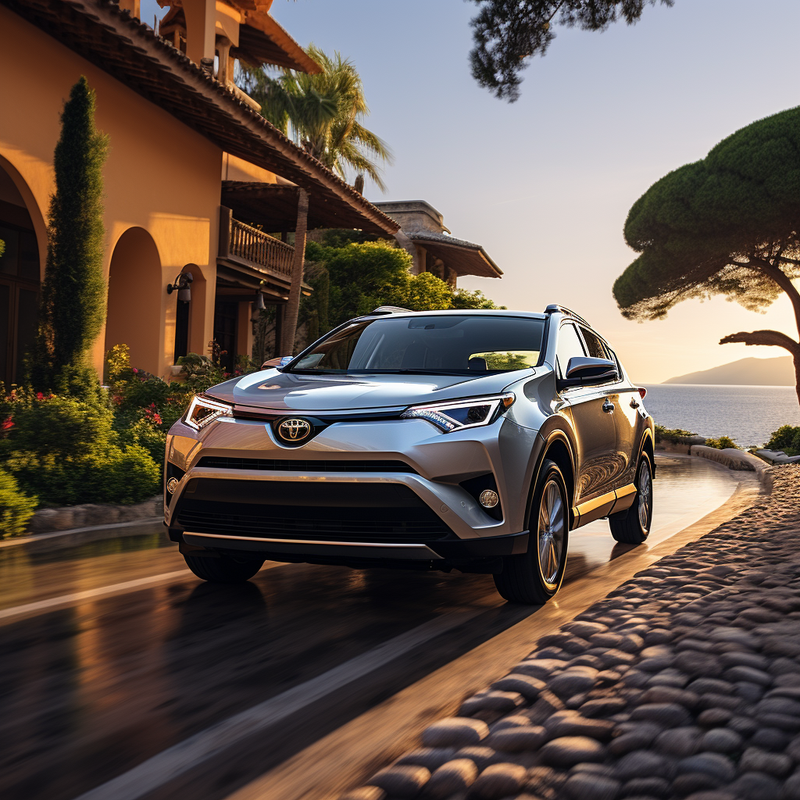 سجادات أرضية فاخرة من Autowin لسيارة Toyota RAV4 Hybrid (2016-2019)