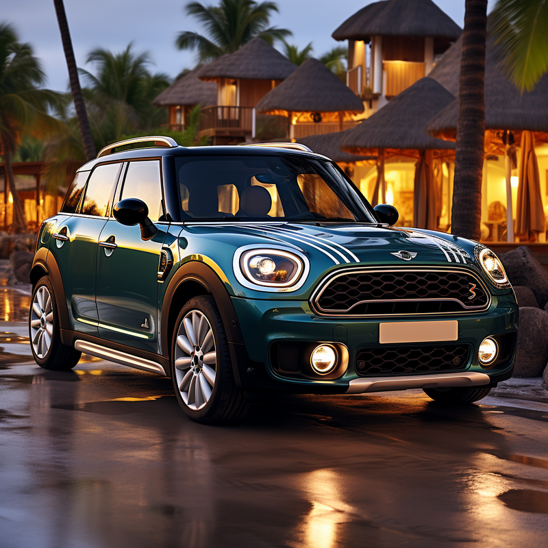 الملاءمة والحماية المثالية: مجموعة سجادات الأرضية من Autowin لسيارة Mini Countryman F60 (2017-2023)