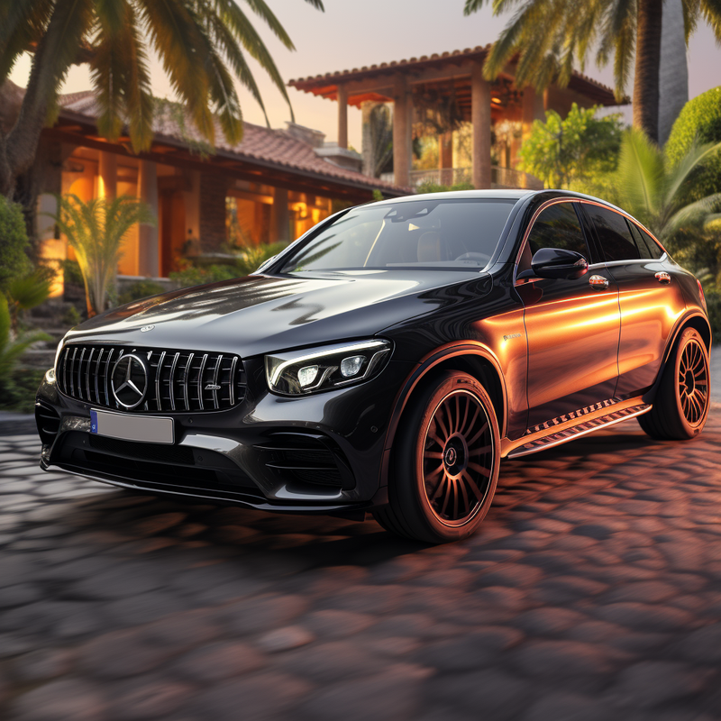 Elevate Your Mercedes GLC C253 Coupe (2020-2023) Hybrid with Autowin's Premium Floor Mats