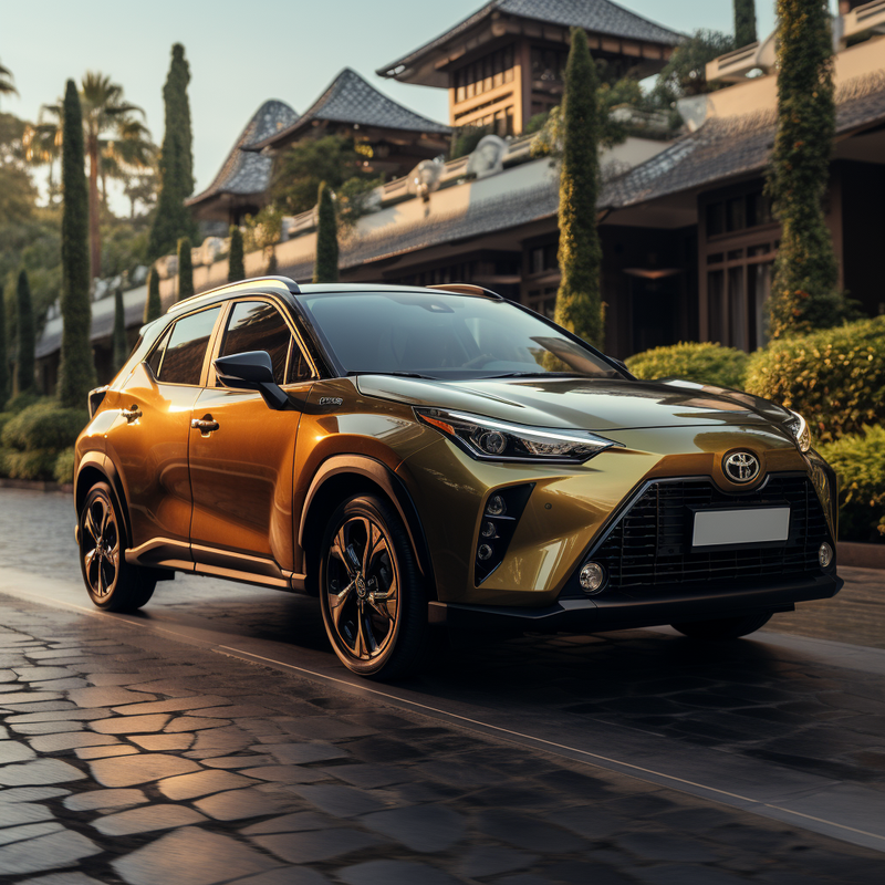 Autowins Premium-Fußmatten für Toyota Yaris 4 Cross | Hybrid (2021–2023)