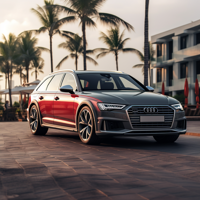 سجادات أرضية مصممة خصيصًا لسيارة Audi A6 C8 Allroad Quattro (2019-2023)