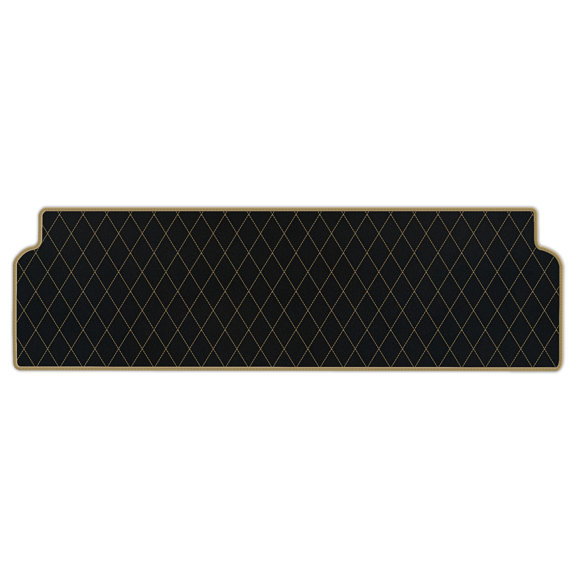 Customizable Leather Floor Mats with Single Diamond Pattern for Ferrari Mondial Convertible (1983-1993) - AutoWin