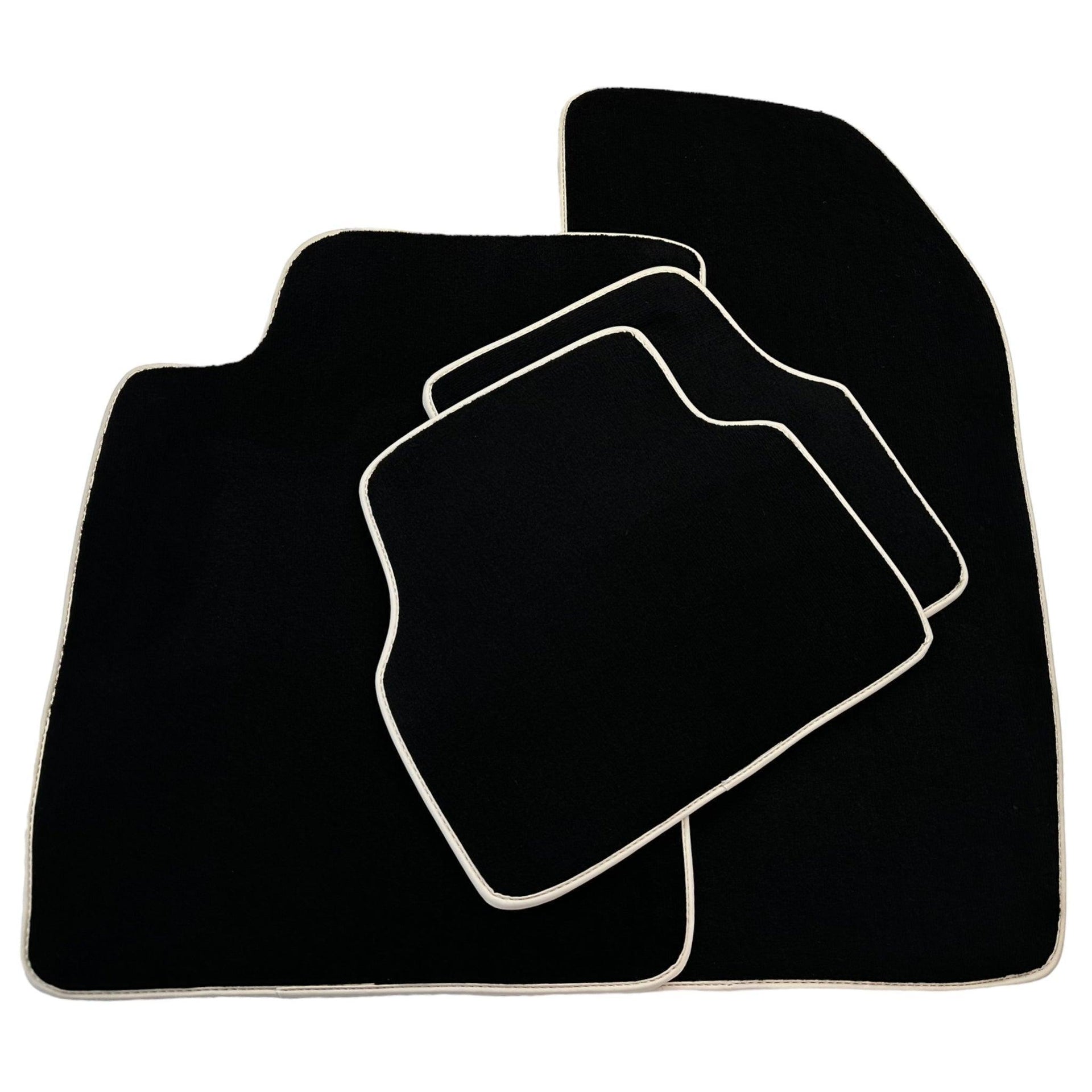 Black Floor Mats for Alfa Romeo 159 4-door Sedan (2006-2011) - AutoWin