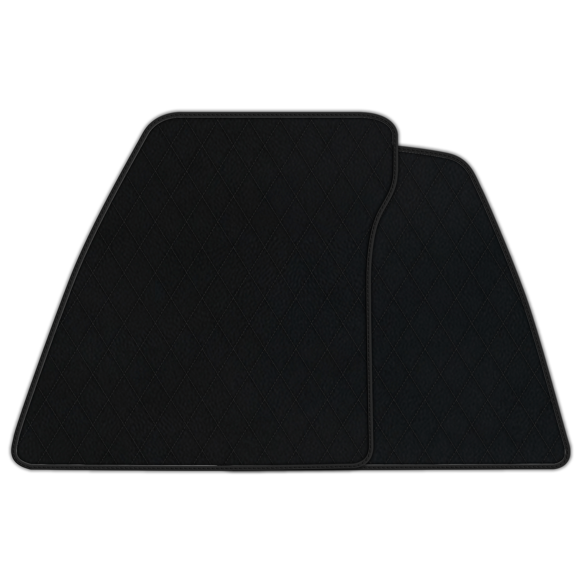 Black Leather Floor Mats for Bentley Mulsanne (2010-2020) | AW1 Design