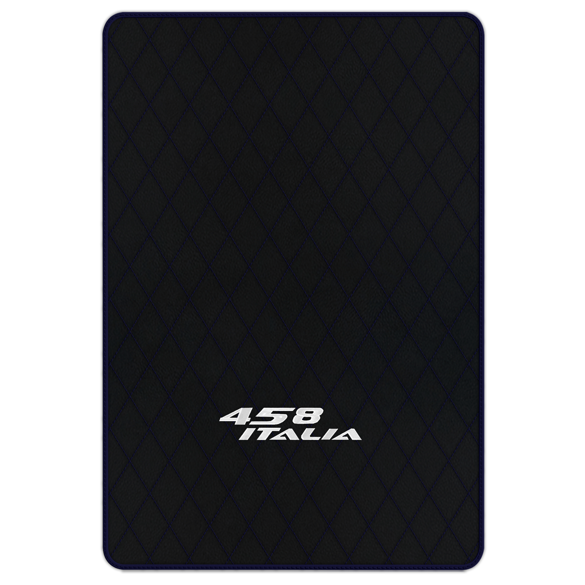 Premium Black Leather Floor Mats for Ferrari 458 Spider (2012-2015)