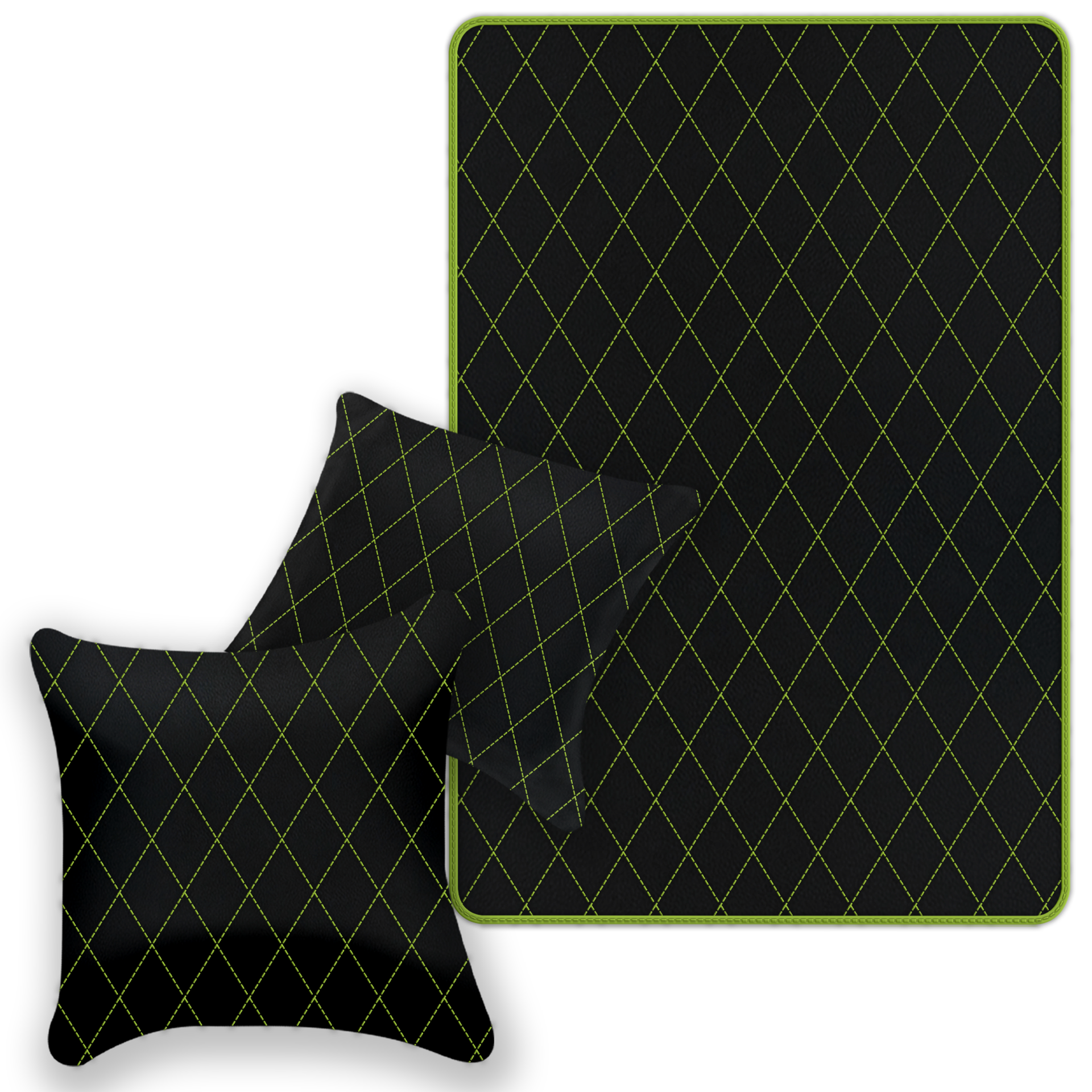 Premium Black Leather Floor Mats for Ferrari SF90 Stradale (2019-2024)