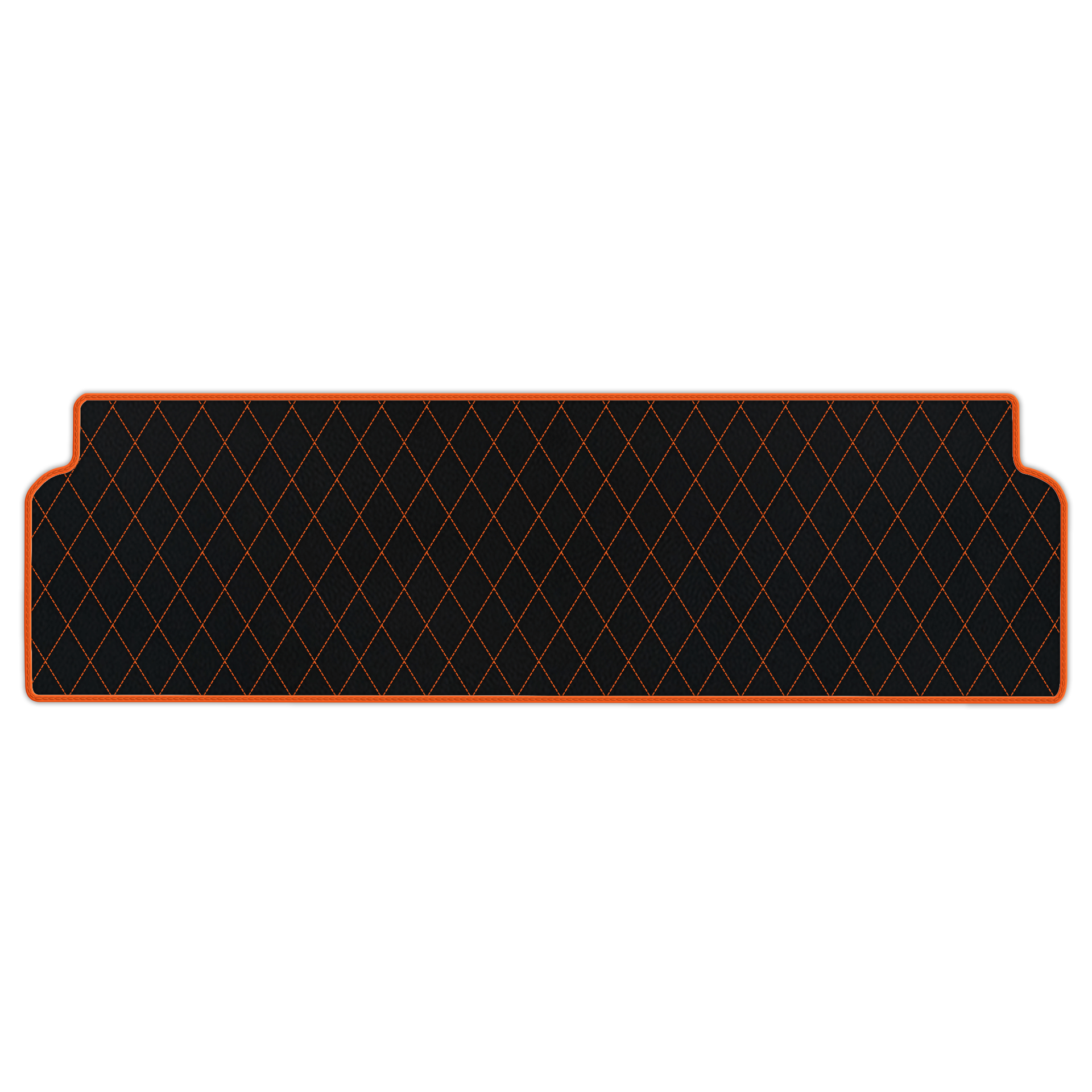 Customizable Leather Floor Mats with Single Diamond Pattern for Ferrari Mondial Convertible (1983-1993) - AutoWin