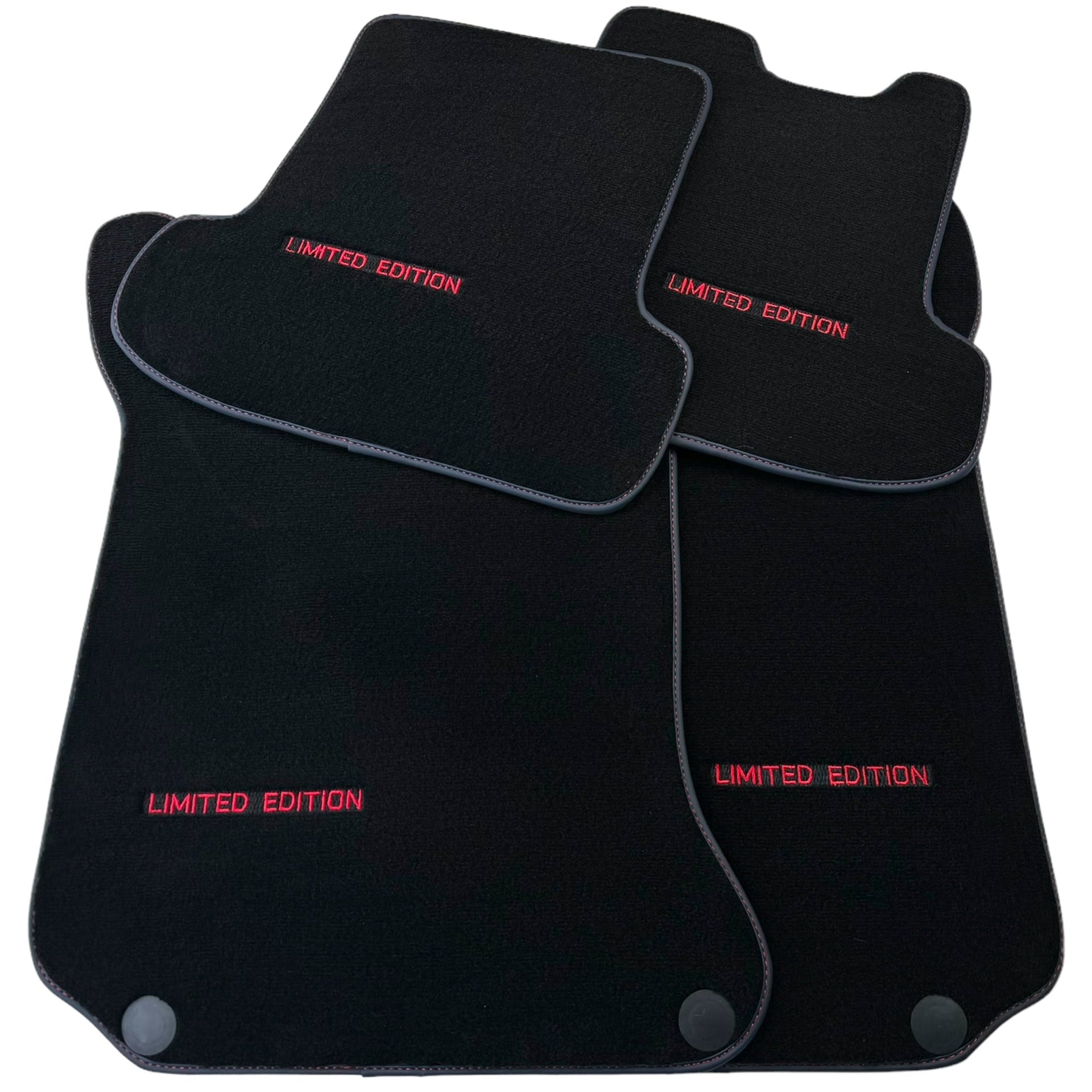 Black Floor Mats For Mercedes Benz A-Class W177 Hatchback Hybrid (2019-2023) | Limited Edition