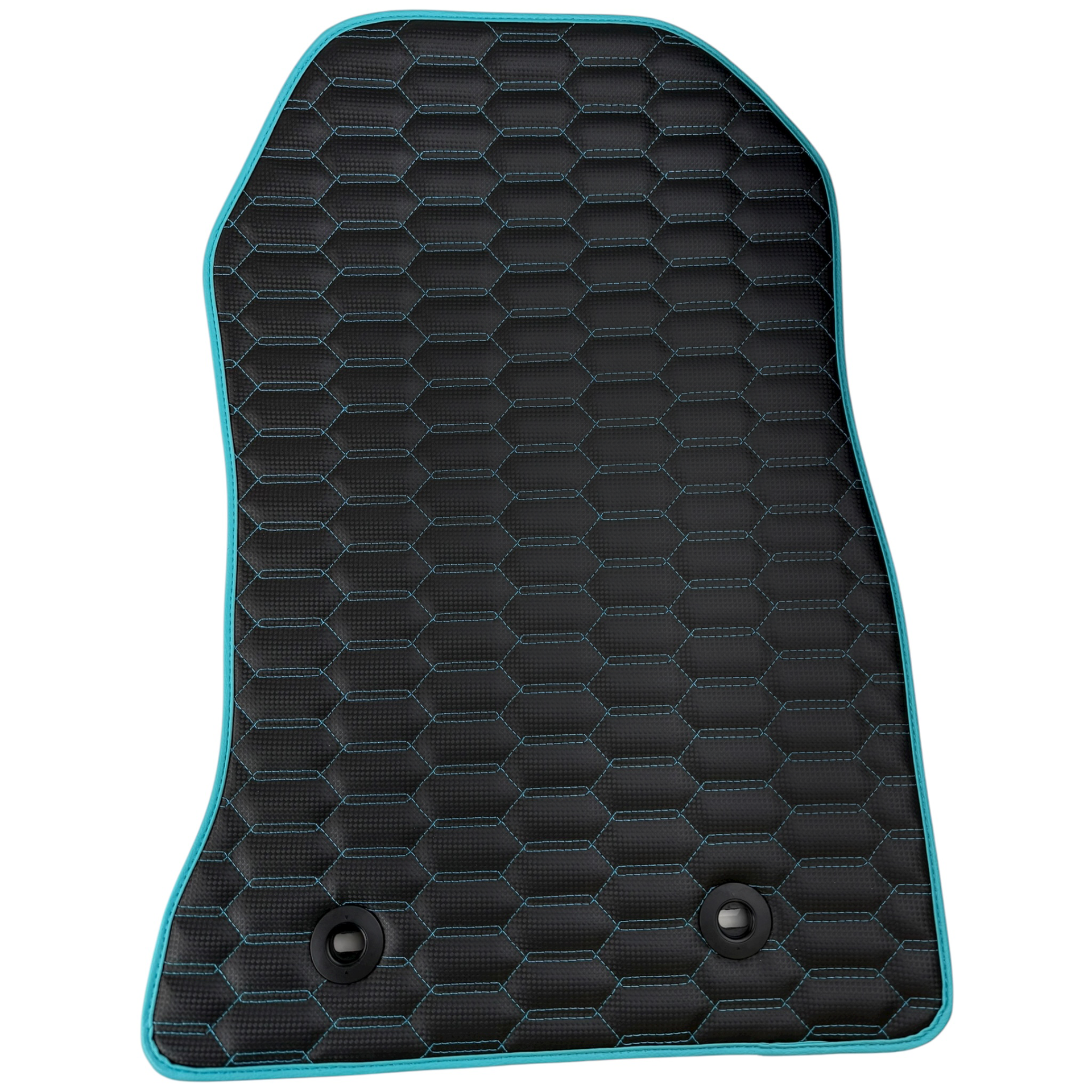 Premium Carbon Fiber Leather Floor Mats for Toyota GT86 (2012-2021)