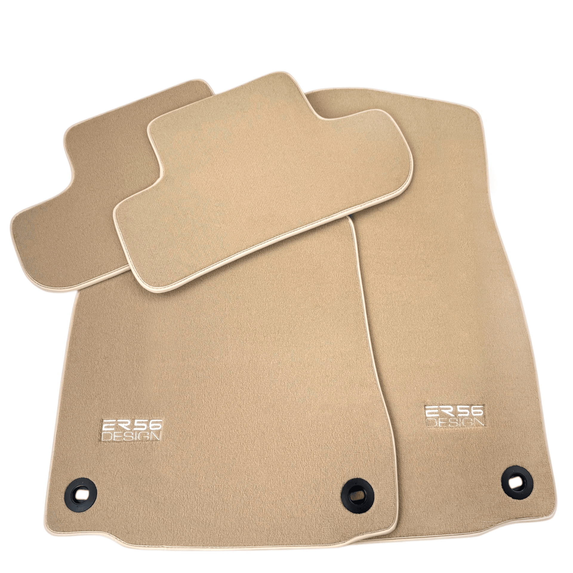 Stylish Beige Floor Mats for Lincoln MKX (2011-2015) - ER56 Design