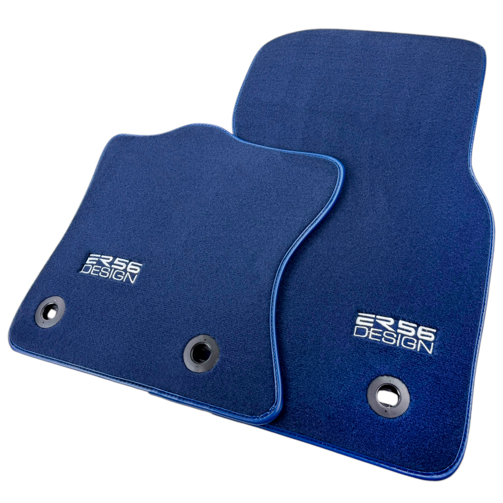 Dark Blue Floor Mats for Jaguar XE (2015-2019)| ER56 Design