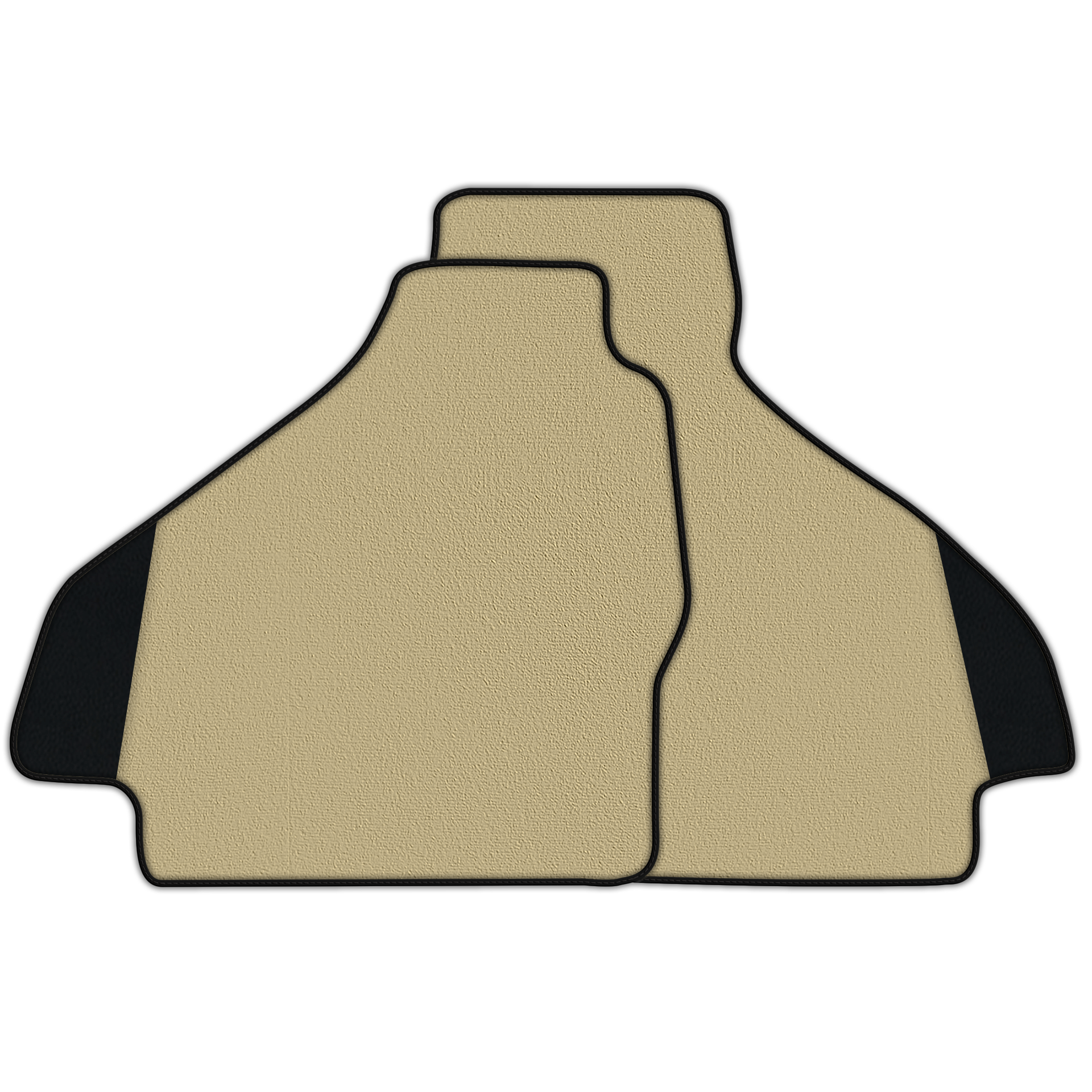 Customizable Floor Mats From Carpet With Leather for Ferrari 512 TR (1992-1994)