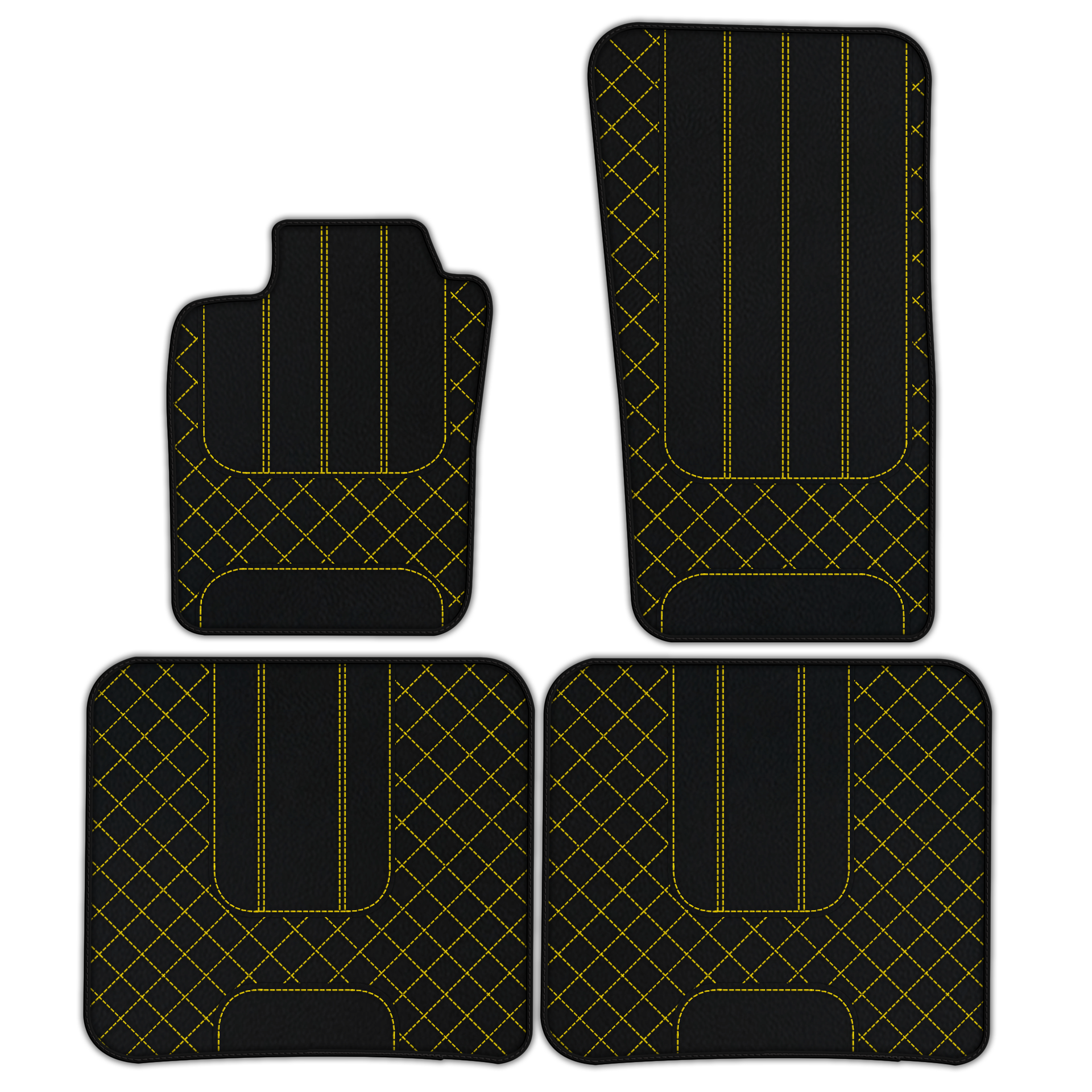 Custom Leather Floor Mats for Bentley RL (1998-2009) - AW1 Pattern