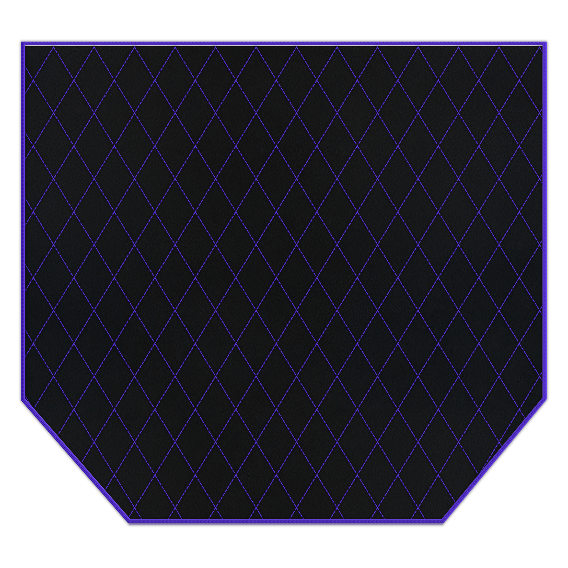 Black Floor Mats For Ferrari 360 Modena 1999-2005 With Red Alcantara Leather - AutoWin