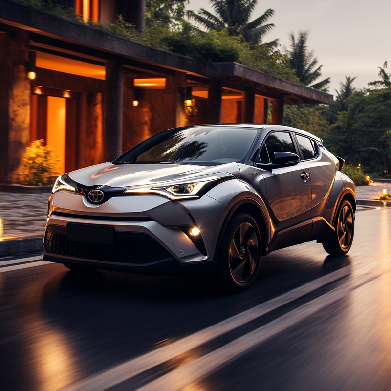Autowins Premium-Fußmatten für Toyota C-HR (2017–2020)