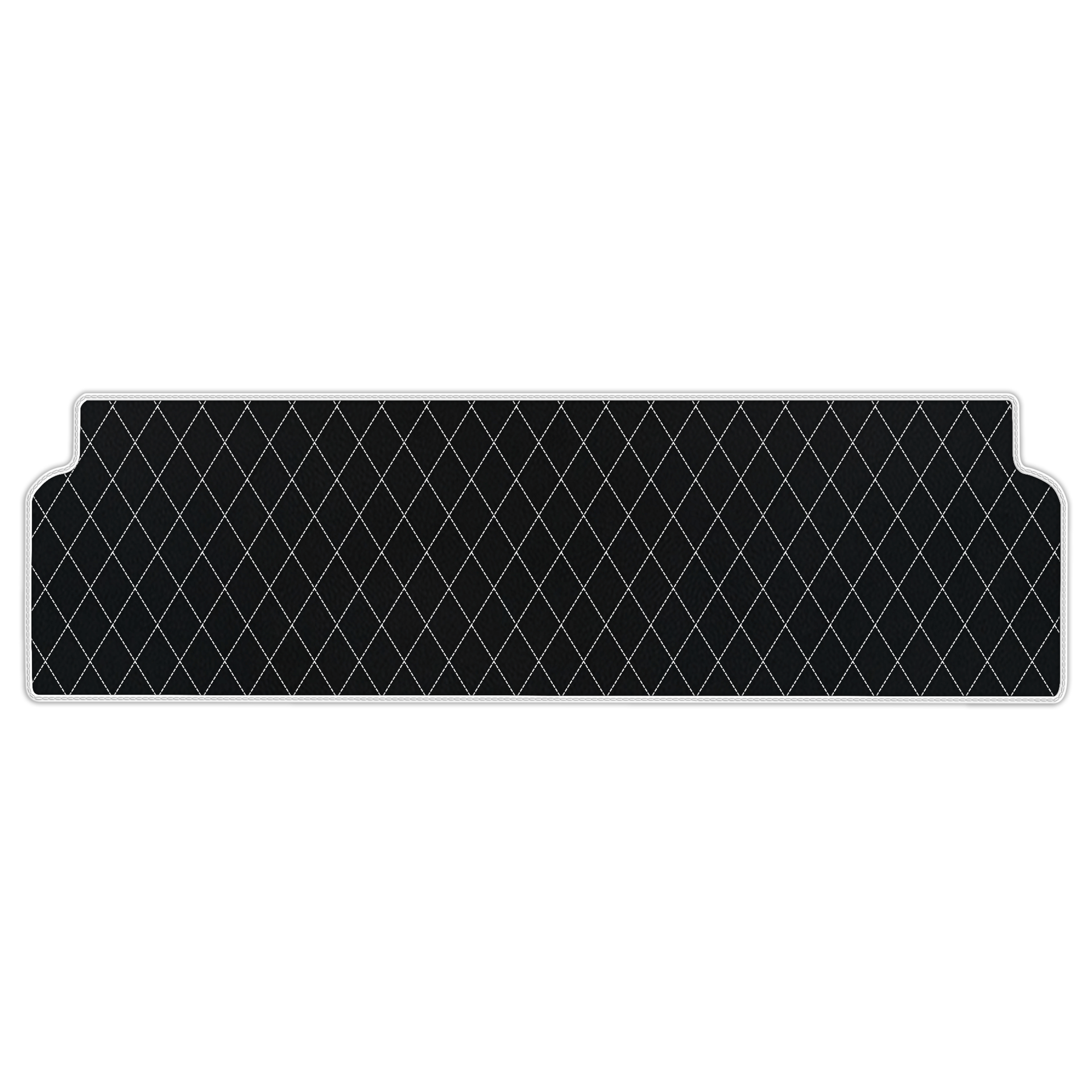 Customizable Leather Floor Mats with Single Diamond Pattern for Ferrari Mondial Convertible (1983-1993) - AutoWin