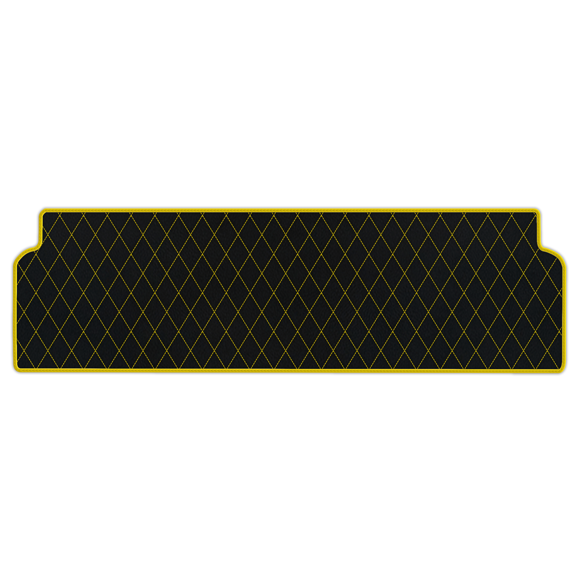 Customizable Leather Floor Mats with Single Diamond Pattern for Ferrari Mondial Convertible (1983-1993) - AutoWin