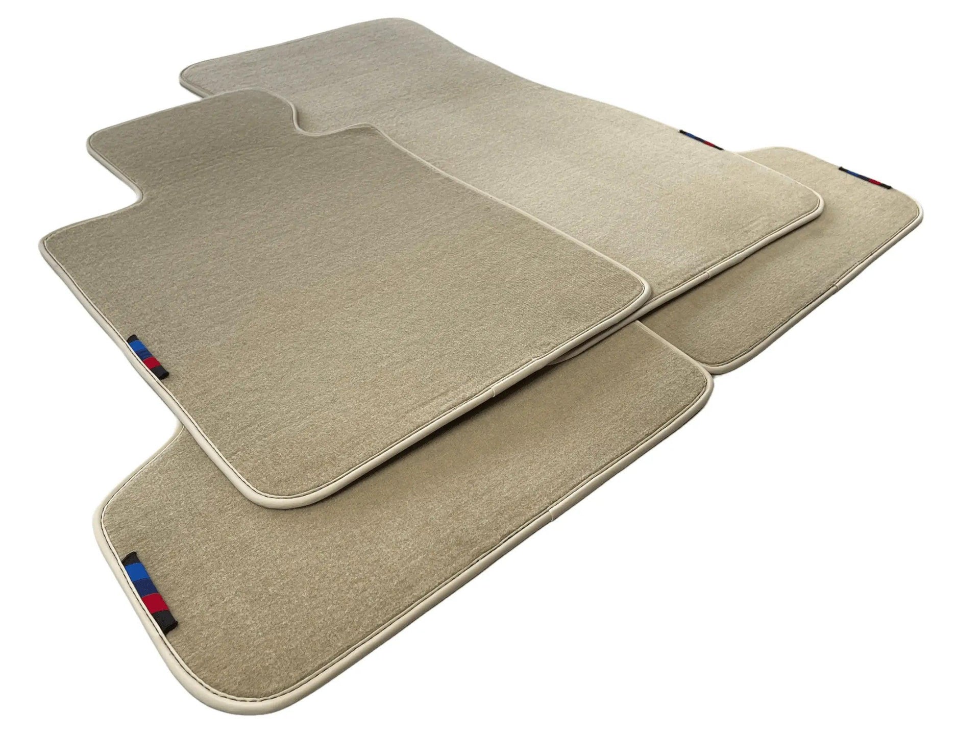 Beige Mats For BMW M4 G83 Convertible With M Package - AutoWin