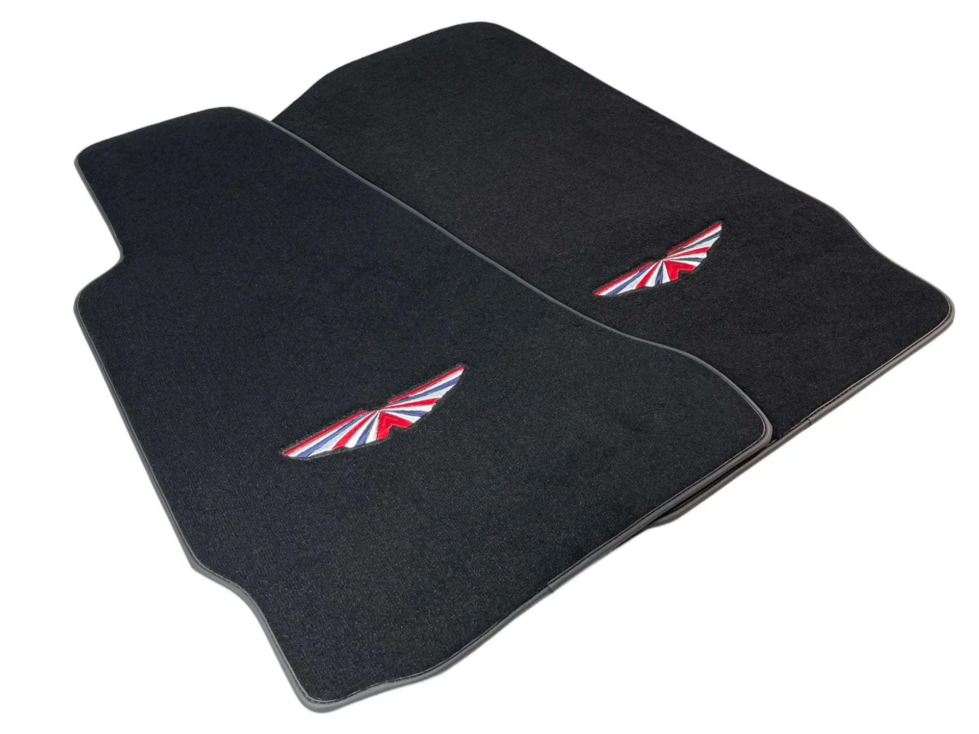 Black Floor Mats For Aston Martin DB9 (2004-2016) | ER56 Design - AutoWin