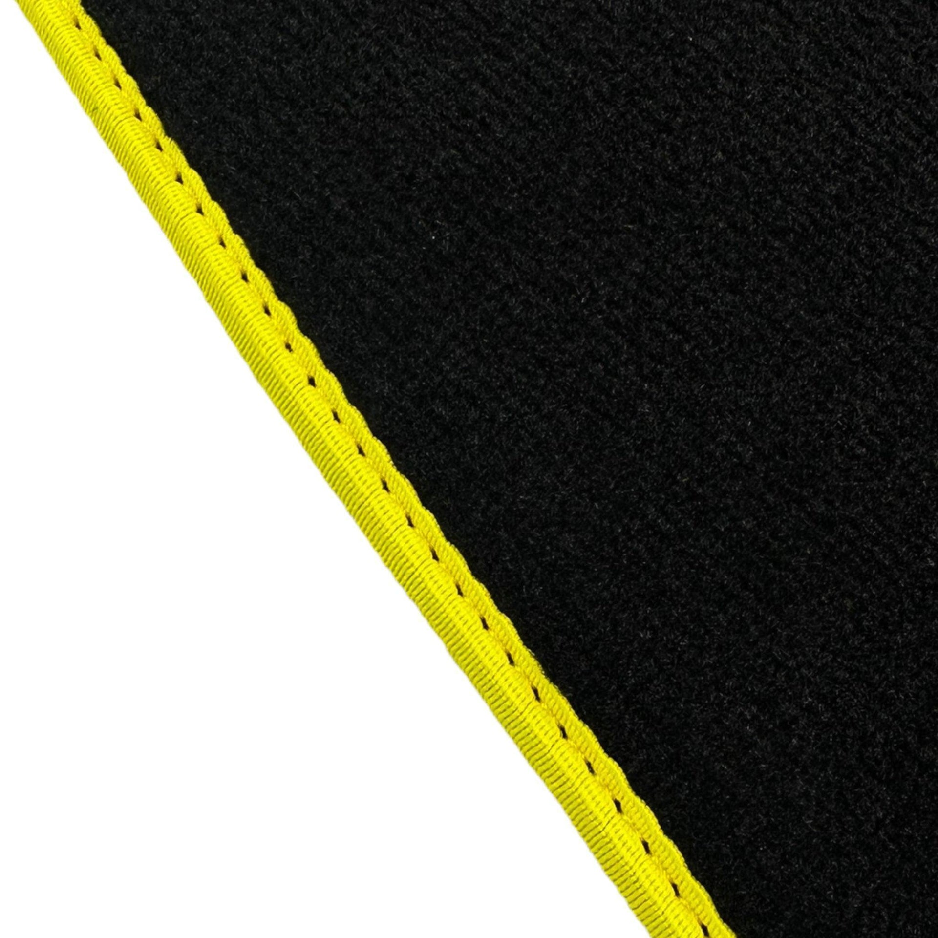 Black Floor Mats for Ferrari 812 GTS (2019-2023) with Leather - AutoWin