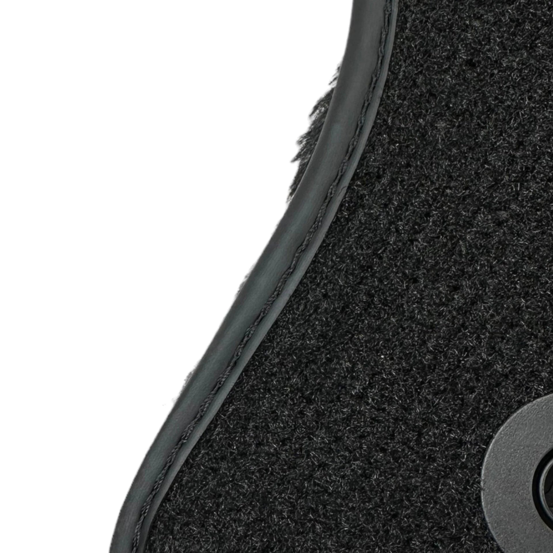 Black Sheepskin Floor Mats For Mercedes Benz GLS-Class X167 Maybach (2020-2023) | ER56 Design