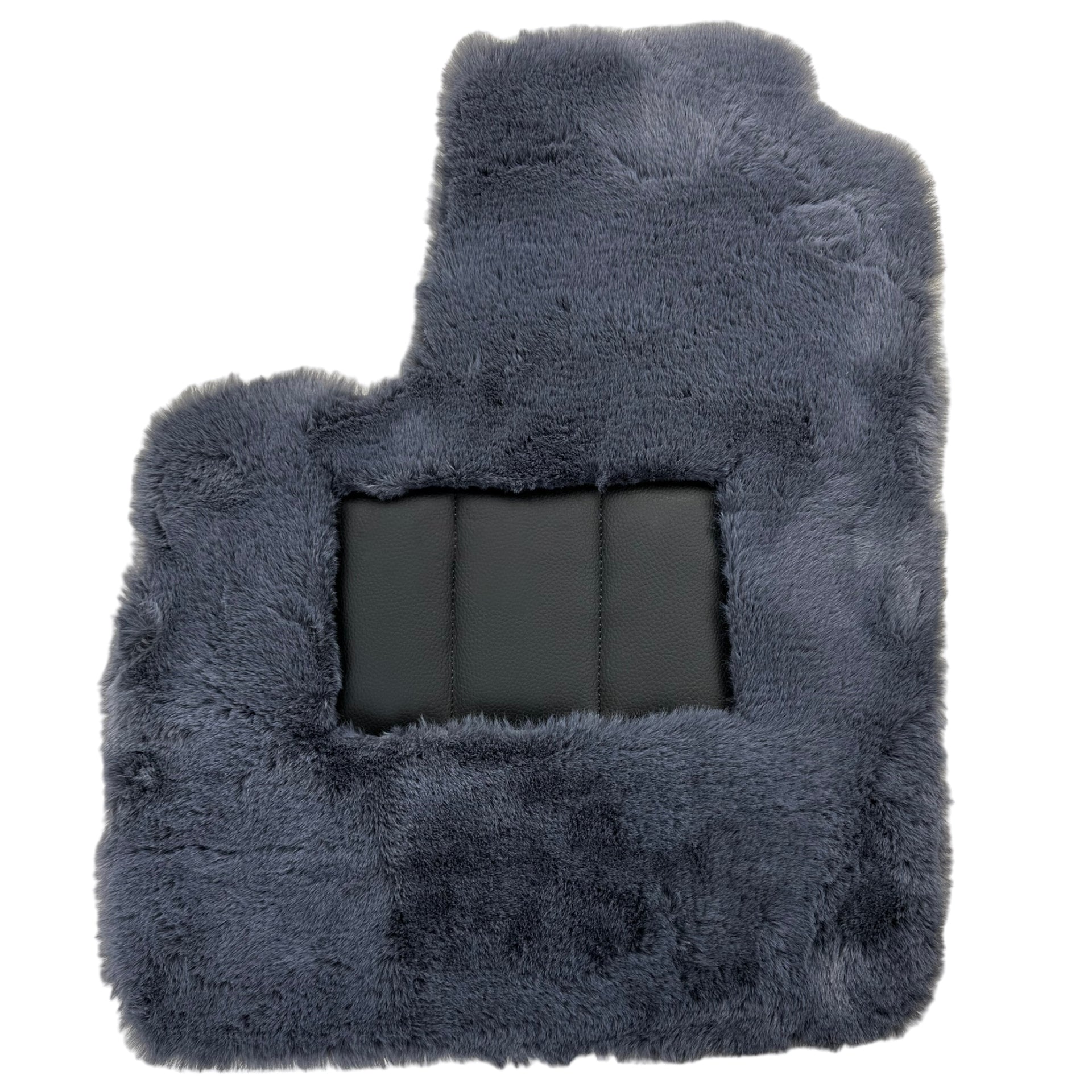 Gray Sheepskin Floor Mats For Bentley Continental GT (2011–2018) Er56 Design - AutoWin