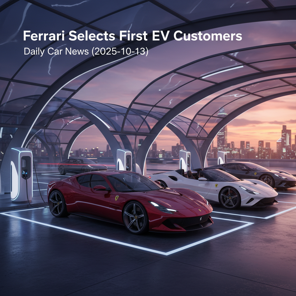 Ferrari Selects First EV Customers – Daily Car News (2025-10-13)