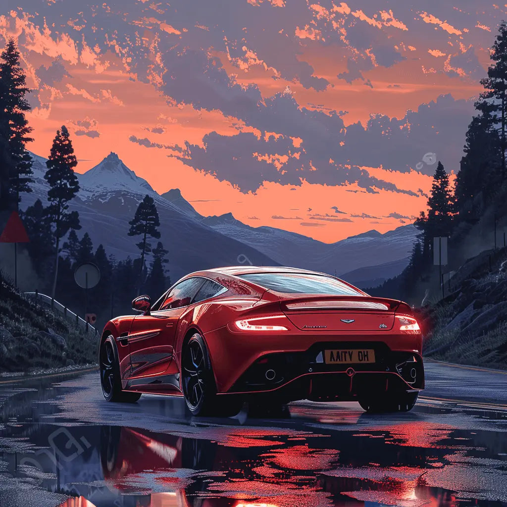 Quanti chilometri può percorrere un'Aston Martin Vanquish?