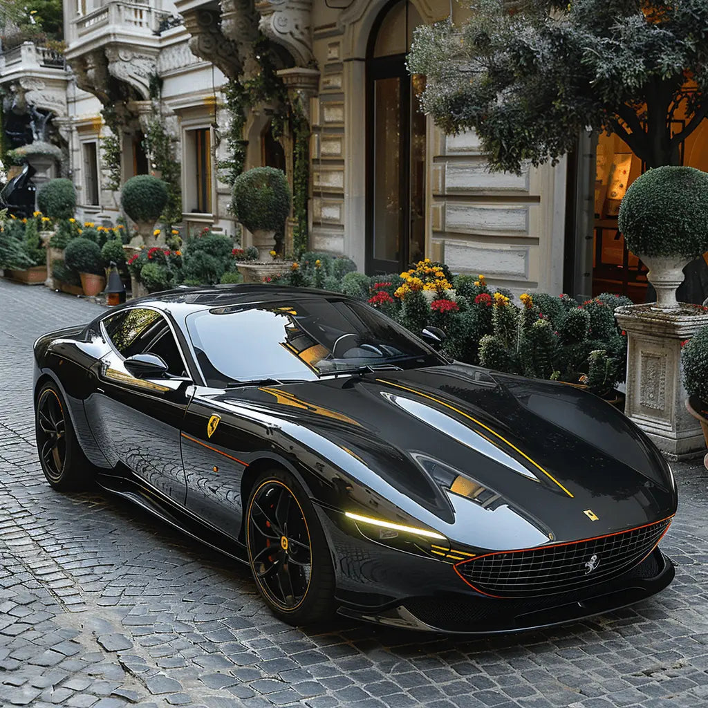 من الذي صمم فيراري روما؟