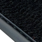 Black Floor Mats for Rolls Royce Wraith (2013–2023) with Black Leather - AutoWin