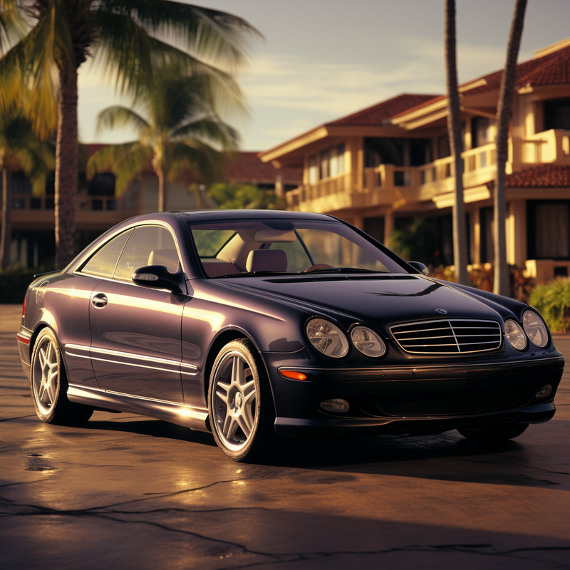 Elevate Your Mercedes-Benz CLK C208 Coupe (1997-2002) with Autowin's Premium Floor Mats