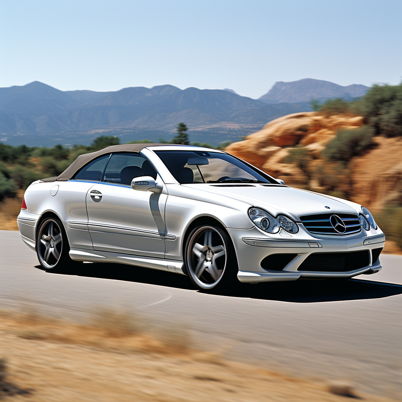 Sublimez votre Mercedes-Benz CLK A209 Cabriolet (2003-2010) avec les tapis de sol haut de gamme d'Autowin