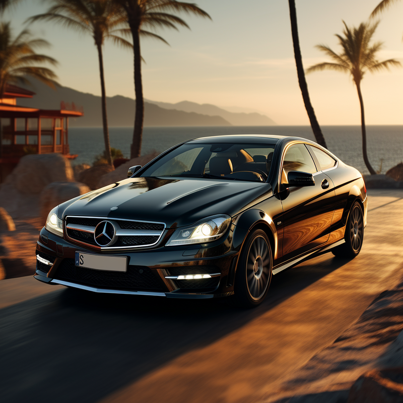 Elevate Your Mercedes-Benz C-Class C204 Coupe (2011-2015) with Autowin's Premium Floor Mats