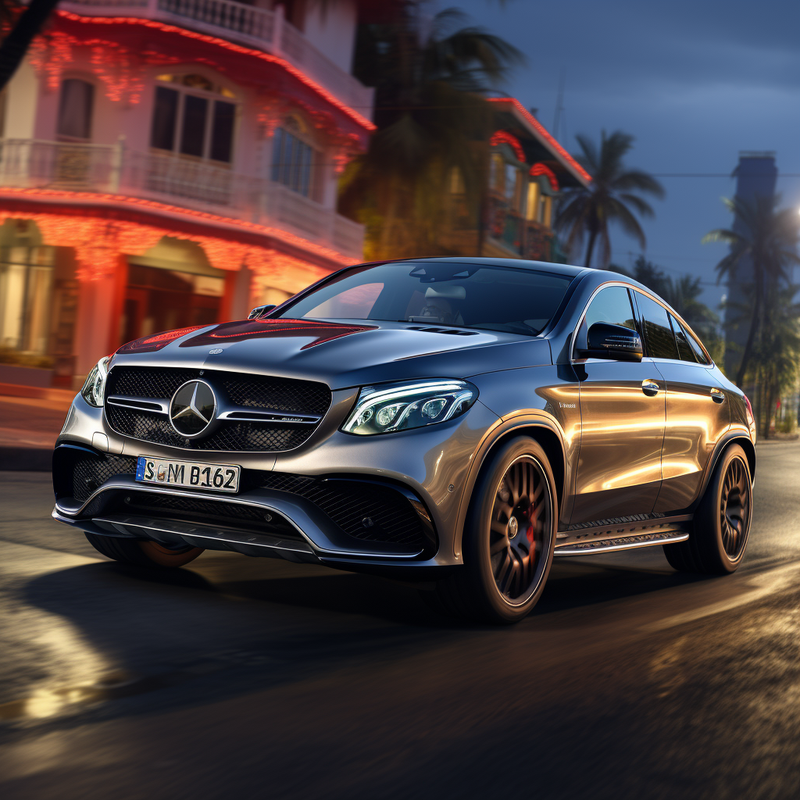 Werten Sie Ihr Mercedes GLE C292 Coupé (2015–2020) mit den Premium-Fußmatten von Autowin auf