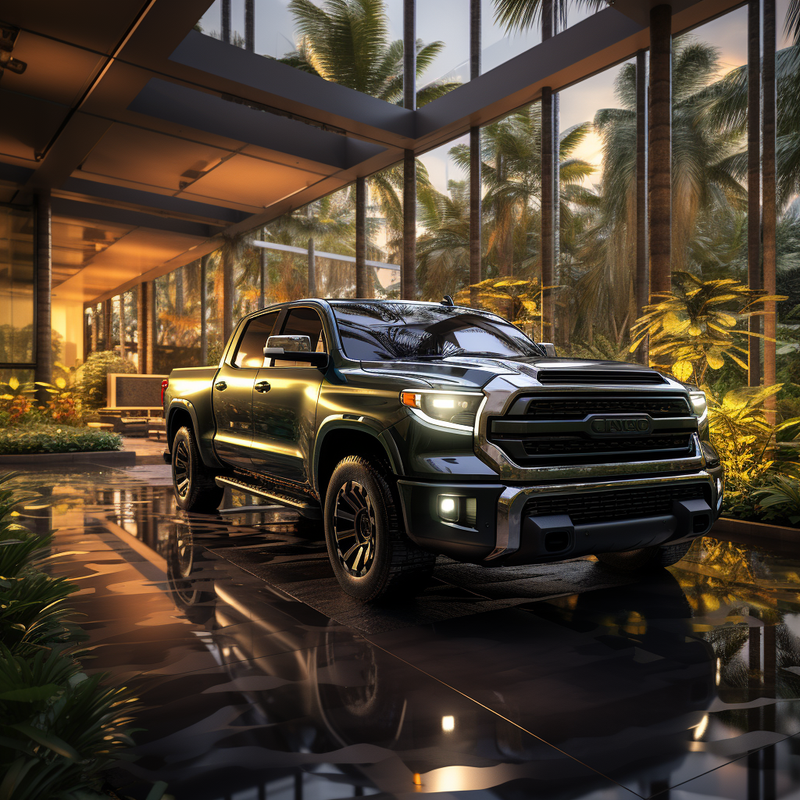 Autowins Premium-Fußmatten für Toyota Tundra (2007–2023).