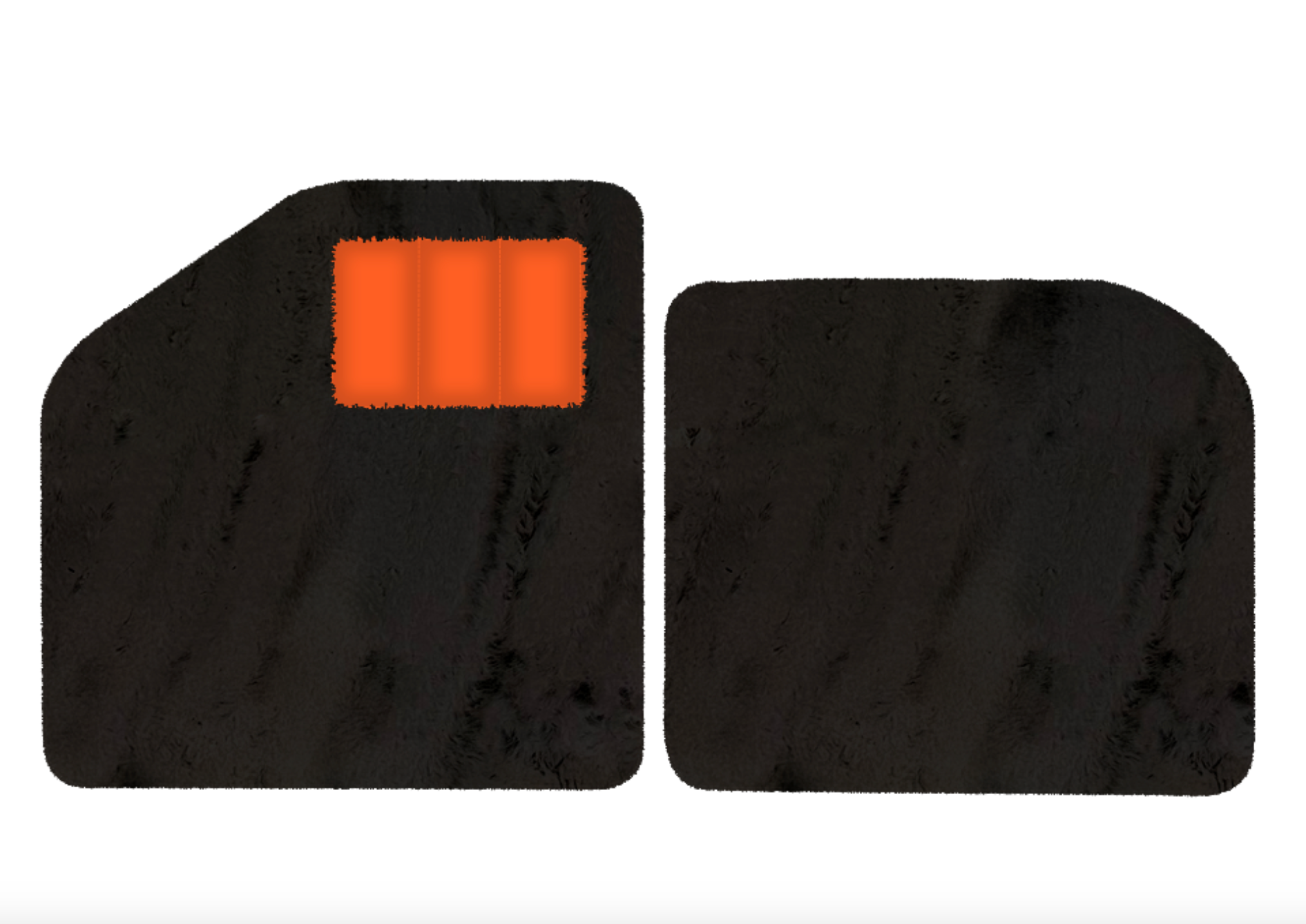 Sheepskin Floor Mats for Aston Martin One-77 (2009-2012) - Luxury