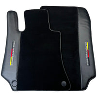 Black Floor Mats for Mercedes Benz C218 Coupe Facelift with Carbon | ER56 Performance - AutoWin