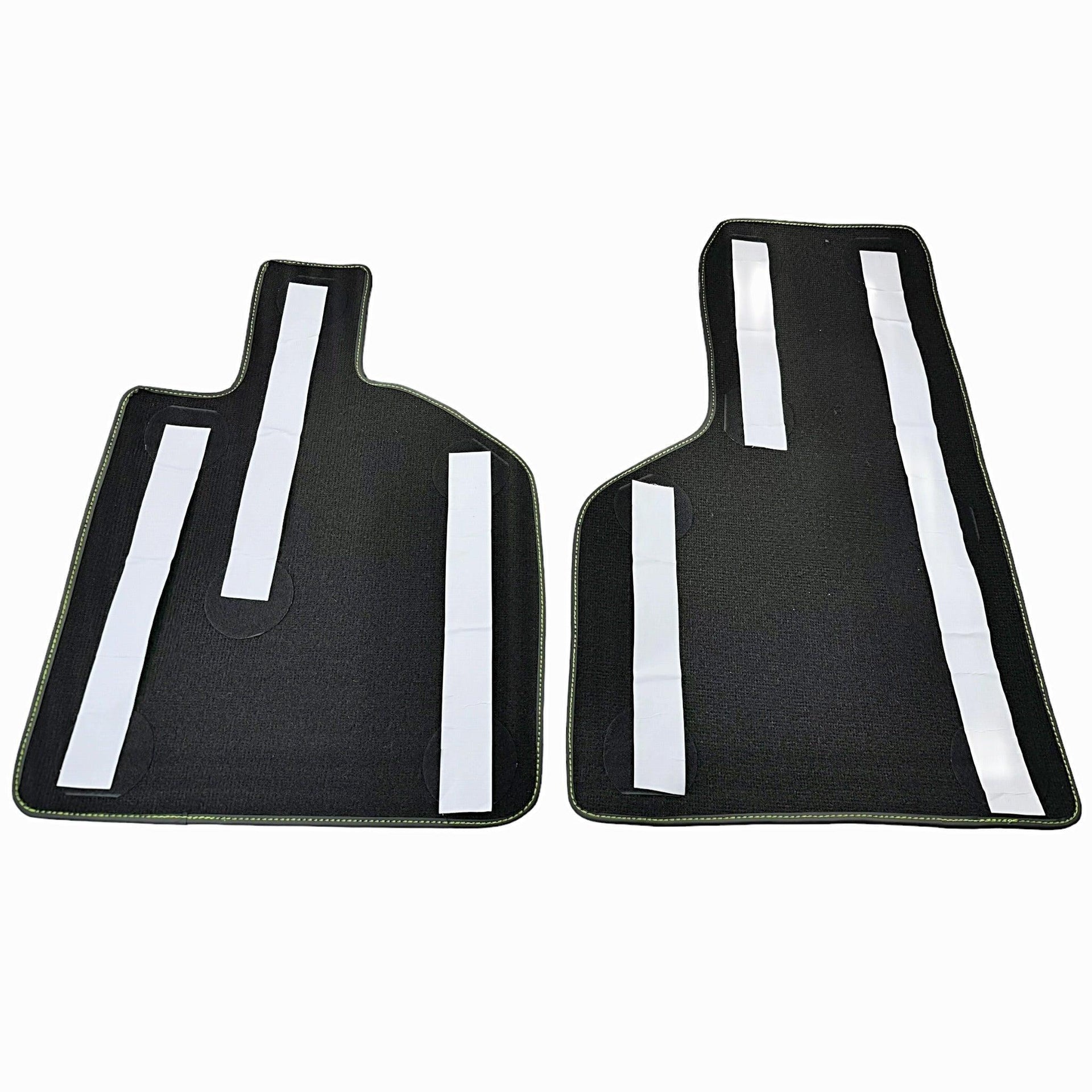 Black Floor Mats for Lamborghini Huracan Tecnica with Alcantara Leather - AutoWin