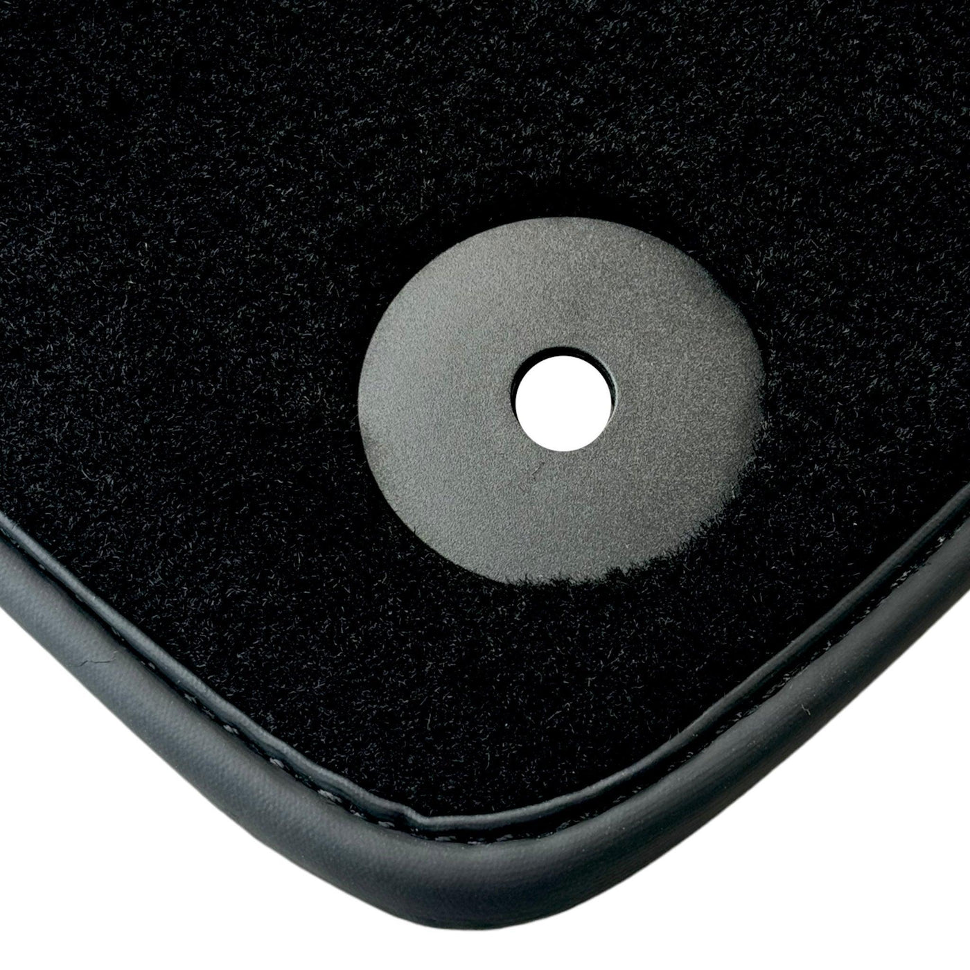 Black Floor Mats for Audi R8 (2015-2024) with Black Trim - AutoWin