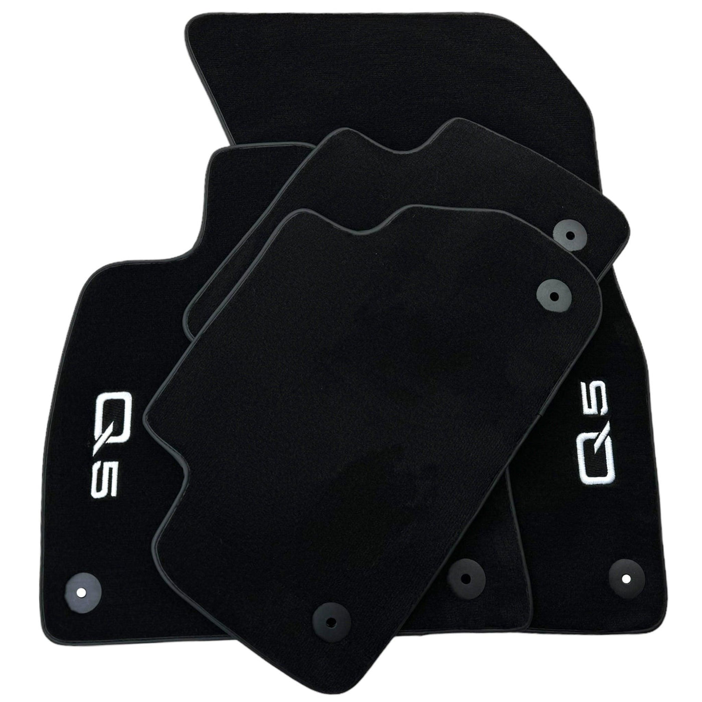 Black Floor Mats for Audi Q5 8R (2008-2017) - AutoWin