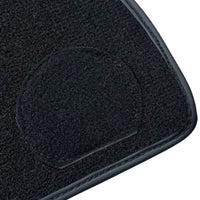 Black Sheepskin Floor Floor Mats For BMW 7 Series G12