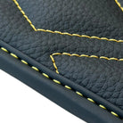 Black Leather Floor Mats for Rolls-Royce Wraith (2013–2023) ER56 Design - AutoWin