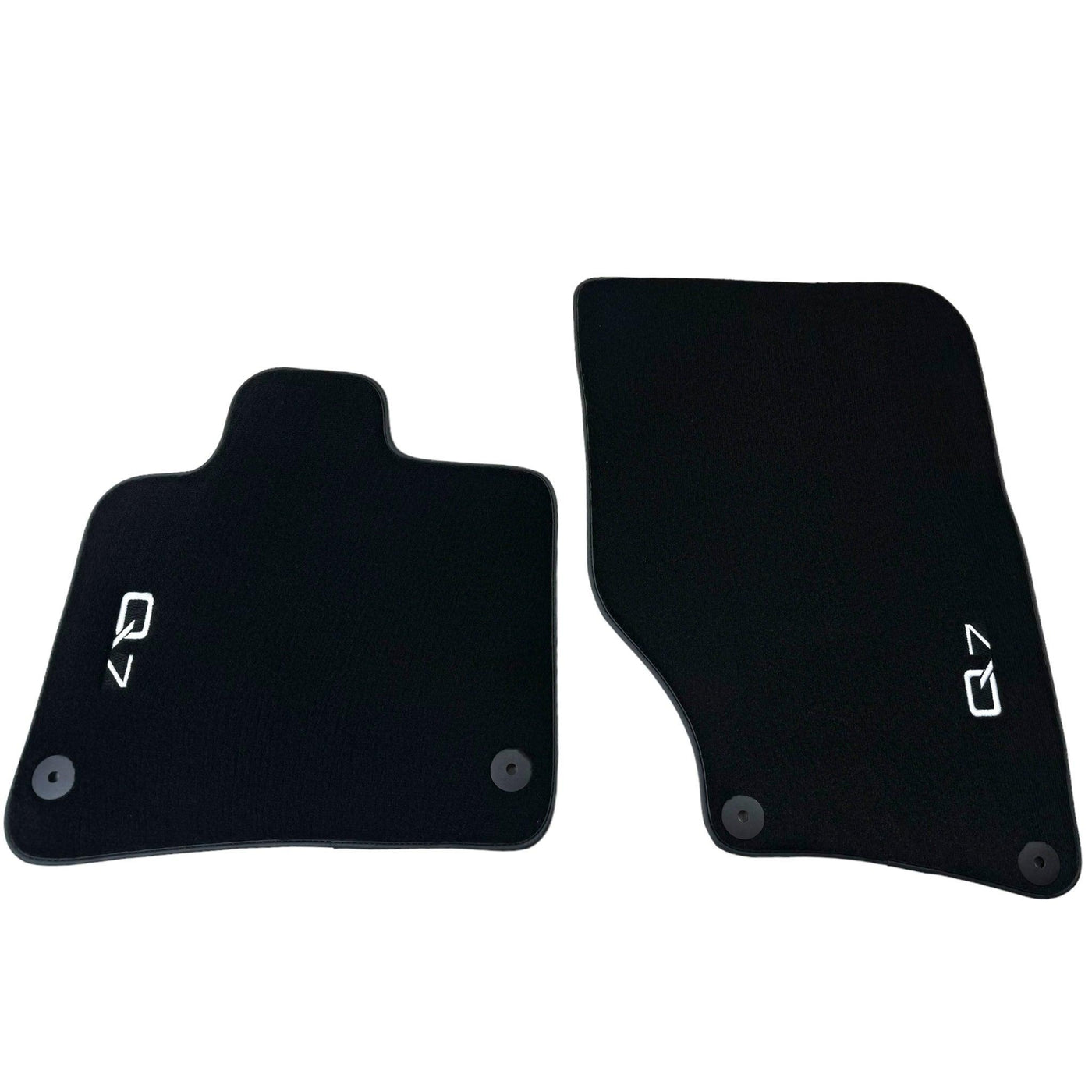Black Floor Mats for Audi Q7 4M (2015-2019) - AutoWin