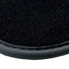 Black Floor Mats for Rolls Royce Wraith (2013–2023) with Black Leather - AutoWin