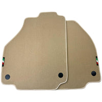 Beige Floor Mats for Ferrari 488 GTB (2016-2022) | Italian Edition - AutoWin