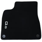 Black Floor Mats for Audi Q8 e-tron (2023-2025) - AutoWin