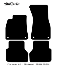 Floor Mats for Audi A6 - C8 Avant (2018-2023) - AutoWin