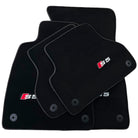 Black Floor Mats for Audi S5 5-door Fastback Sedan (2007-2024) - AutoWin