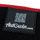 Alcantara Black Floor Mats for Ferrari 458 Spider (2012-2015) with Red Alcantara